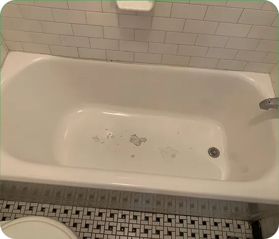 cracked bathutb