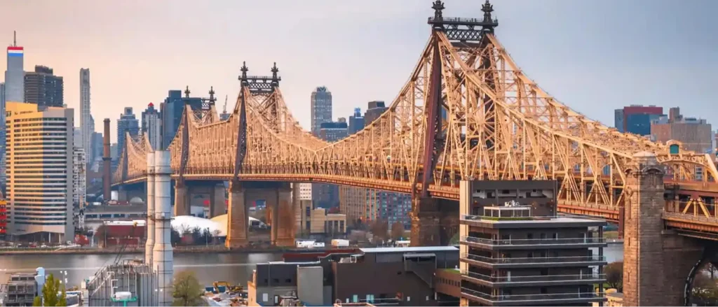 Queensboro Bridge with the Manhattan skyline